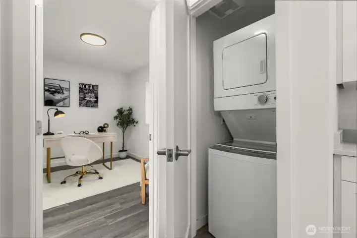 125 MLK: Back house - Laundry on the main