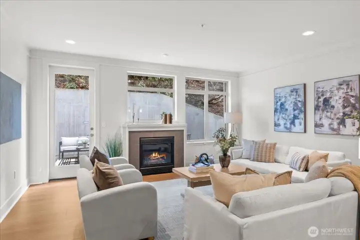 New paint, new flooring throughout . . . new s/s  appliances