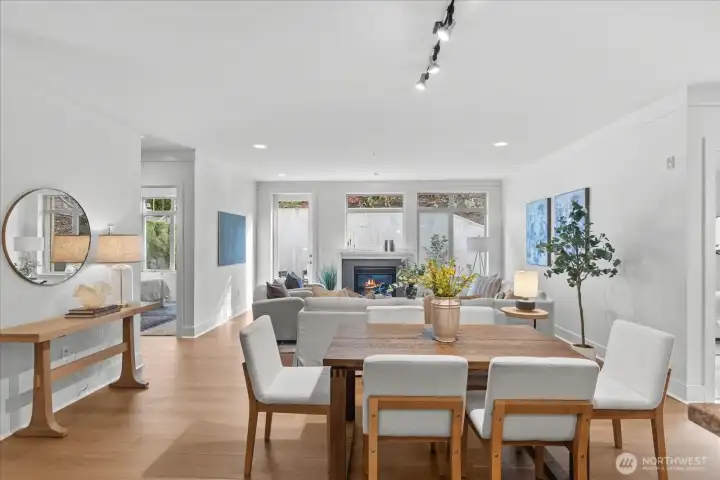 . . .lends to light-filled rooms, even on the grayest days.