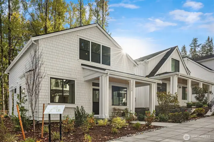 The Poppy Shingle & Poppy Farmhouse (home on the right is home for sale on #25)