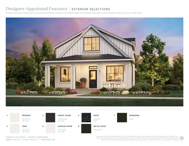 The Poppy Farmhouse by Toll Brothers (Artist Rendering)