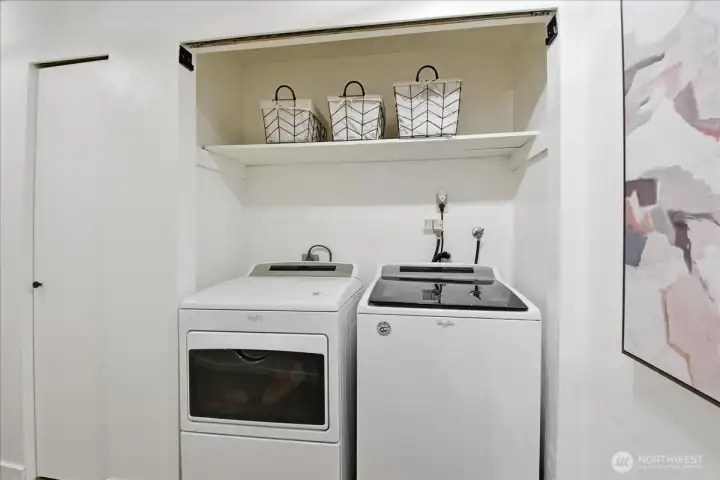 In unit Washer/Dryer