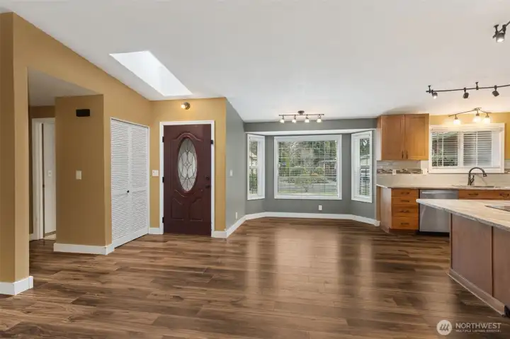 Open Concept Kitchen / Living / Dining