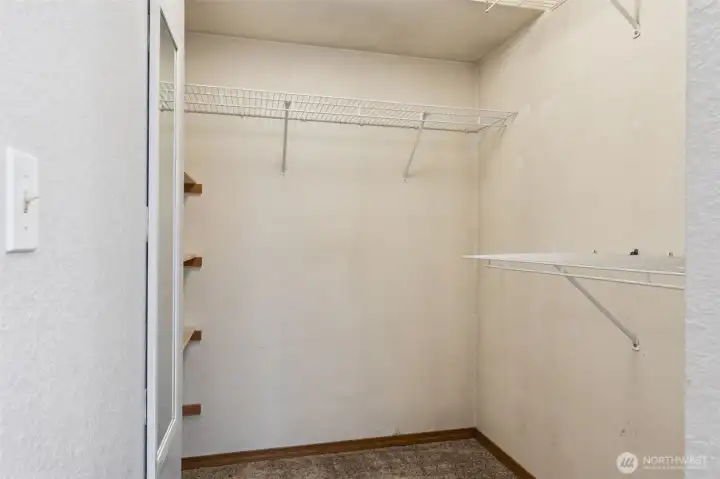 Primary Walk-in Closet