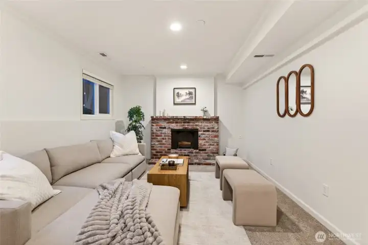 Family room downstairs