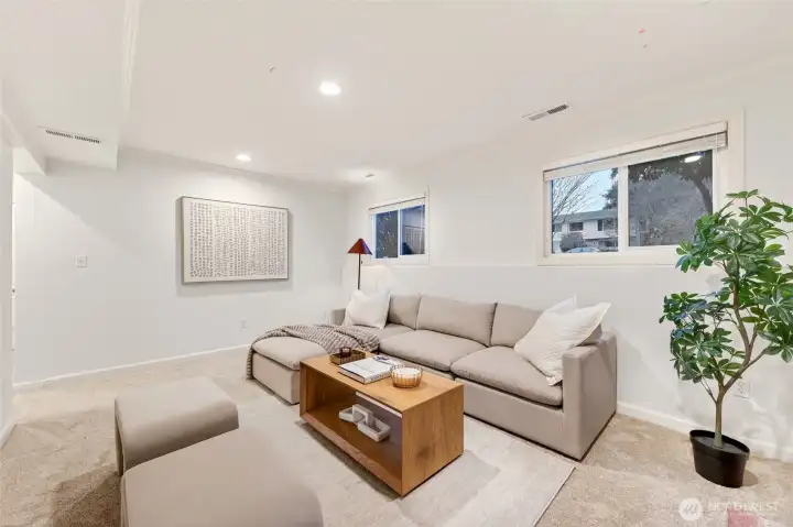 Family room downstairs