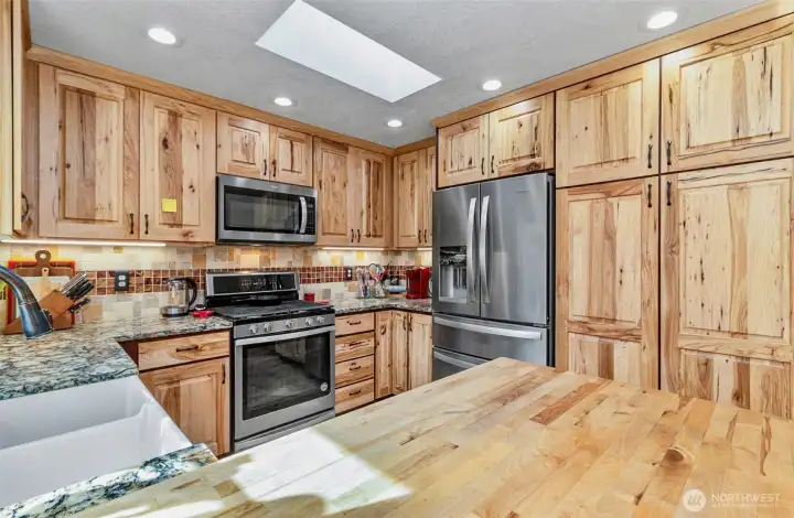 New Hickory cabinets