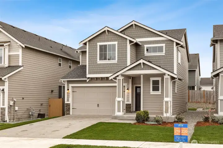 **Photos are of the same floorplan in another community. Some colors and features will cary**