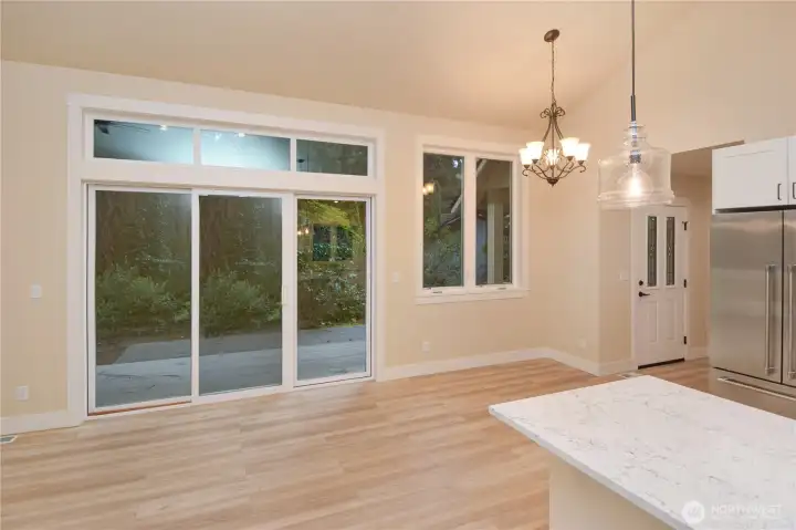great room dining area