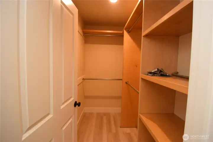 primary walk in closet