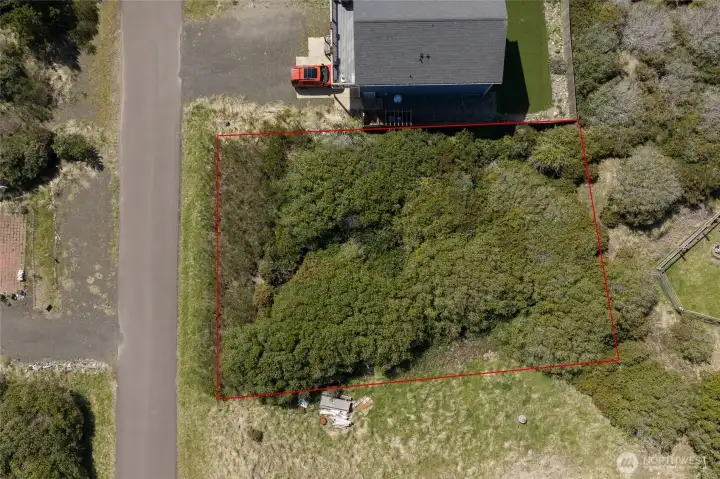 Approximation of lot lines.