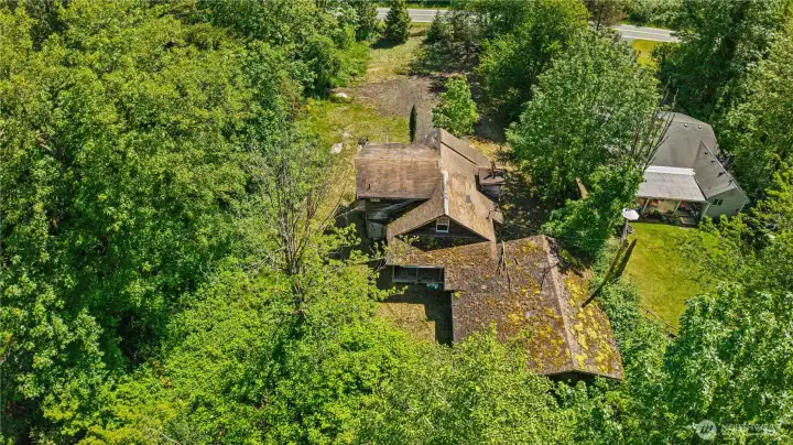 View from Back of Property facing road