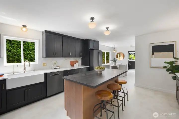 Remodeled Chef's Kitchen