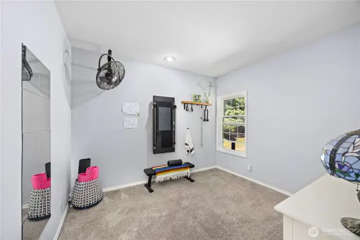 Bedroom on main level