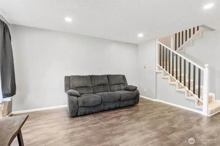 Open living room space