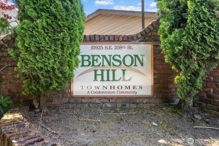 Benson Hill Townhomes.