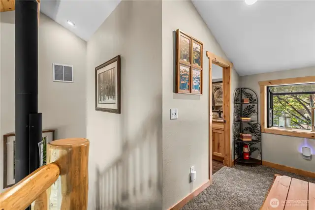 Upstairs landing