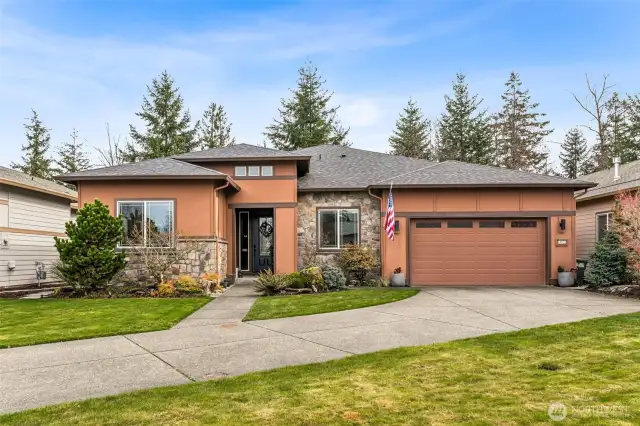 Welcome home! Plenty of room for your guests to park in the driveway here!