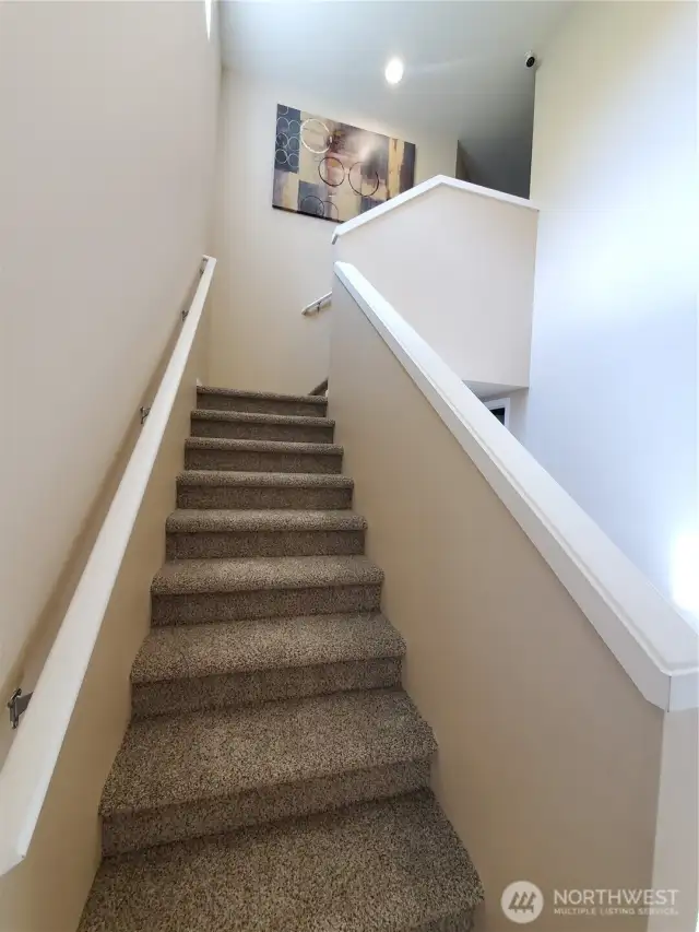 Brand new carpets installed in June 2025 in the stairwell, hallway and all bedrooms upstairs.