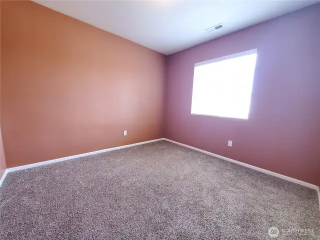 3rd bedroom upstairs. Brand new carpets.