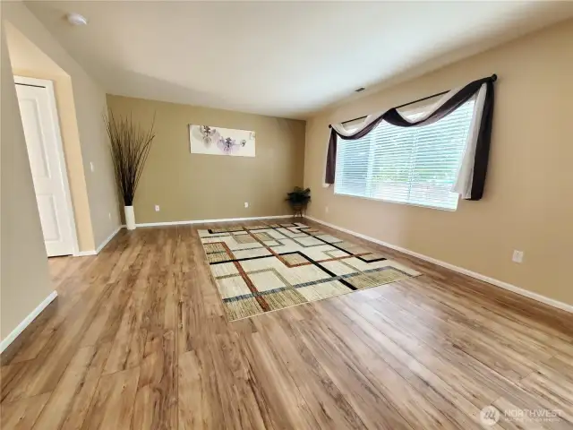 Spacious living/family room