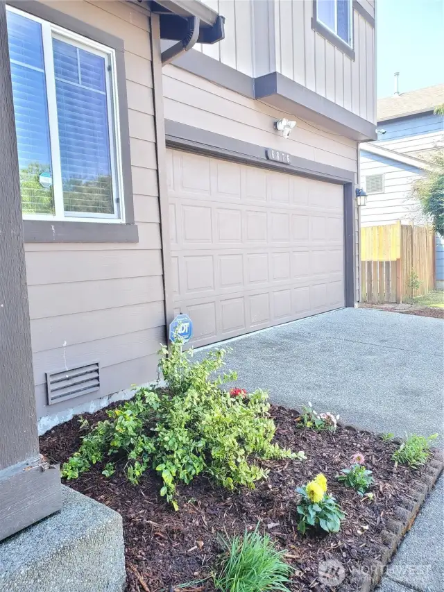New plants added in front to complement the beauty that awaits its new owners-- You!