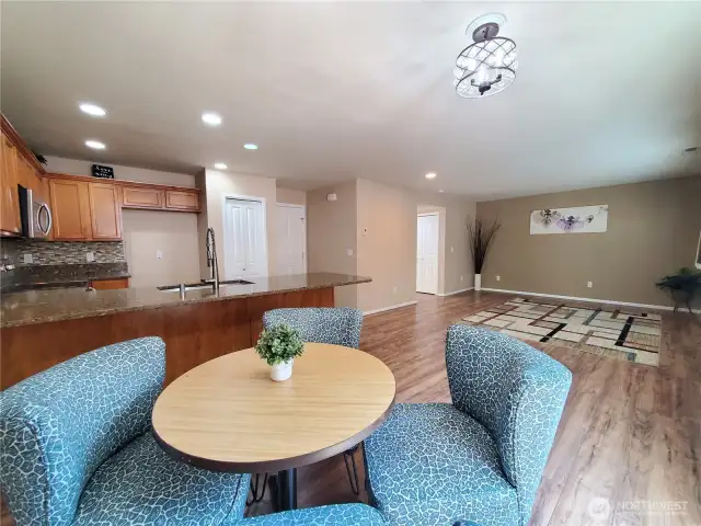 Enjoy the open layout and feel the generosity of living space on the main floor.