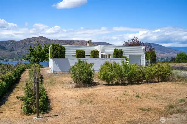Back of property