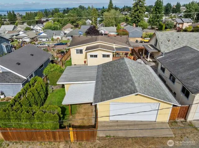Detached garage is AMAZING!!! You'll need to visit the home to see it. Garage is fully insulated and heated.