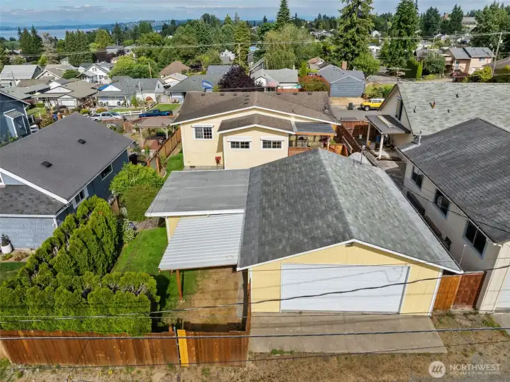 Detached garage is AMAZING!!! You'll need to visit the home to see it. Garage is fully insulated and heated.