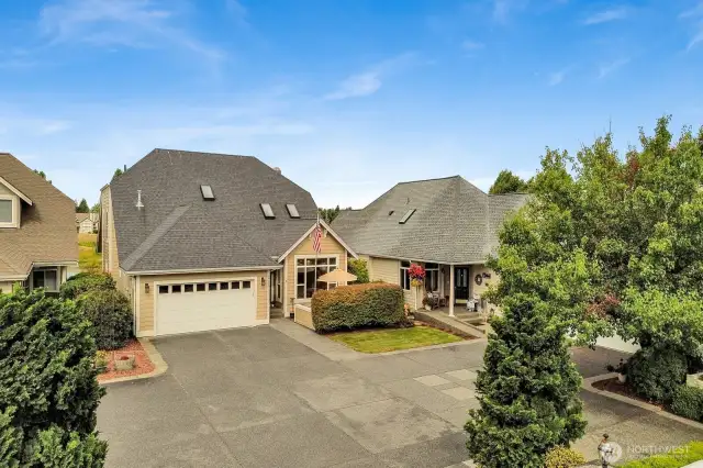 This 3 Bed, 2.25 Bath home features 2444 square feet on two levels.