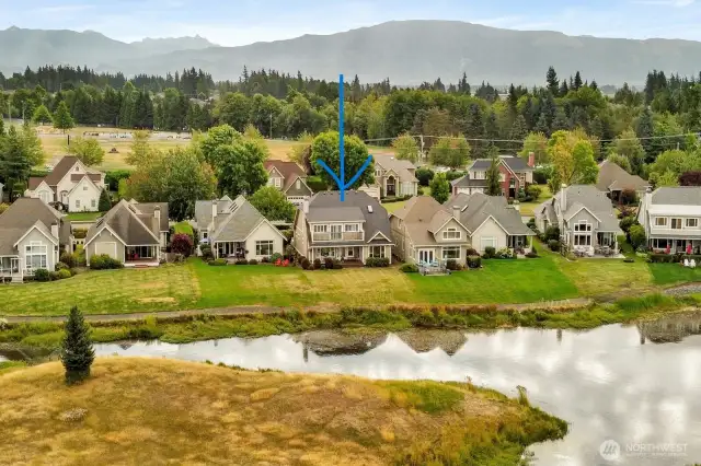 There are 11 homes clustered around the pond...making an amazing neighborhood in which to live! close to Lynden's trail system & Bender Fields.