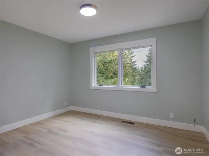 The interior of the home has been completely updated in 2025!