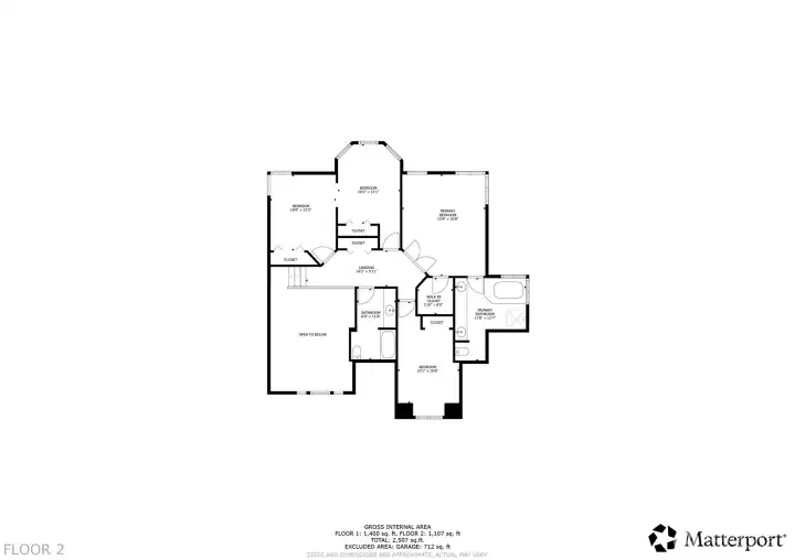 Upstairs Floor Plan