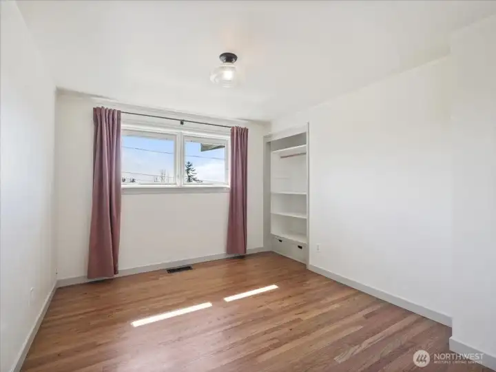 The second bedroom on the main floor.