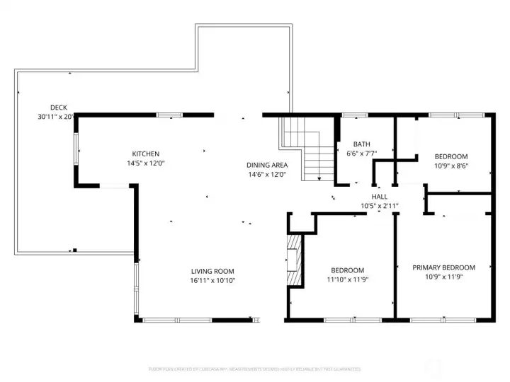 Main floor plans with precise room dimensions.