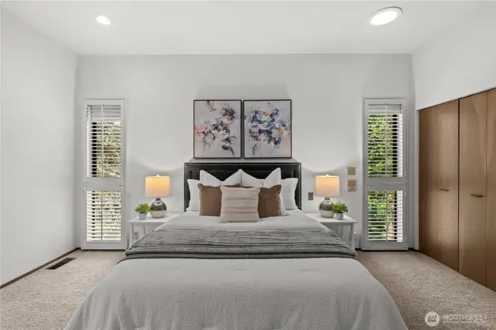 Can you imagine relaxing here?  The Primary Ensuite is oh-so-nice!