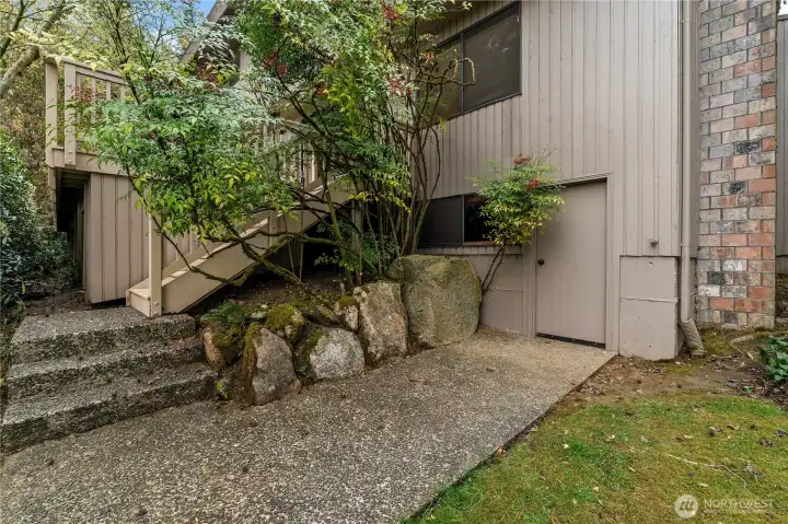 Adding to the home’s versatility, a full-height basement area with separate exterior access provides exceptional storage space—ideal for keeping seasonal items, gear, or hobbies neatly tucked away yet easily accessible.