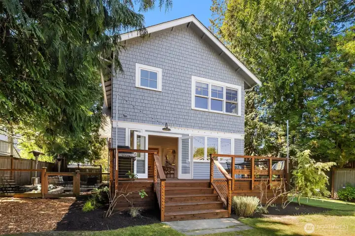 Backyard with plenty of space to roam!