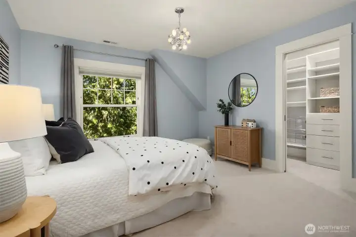 3 of 4 bedrooms upstairs.