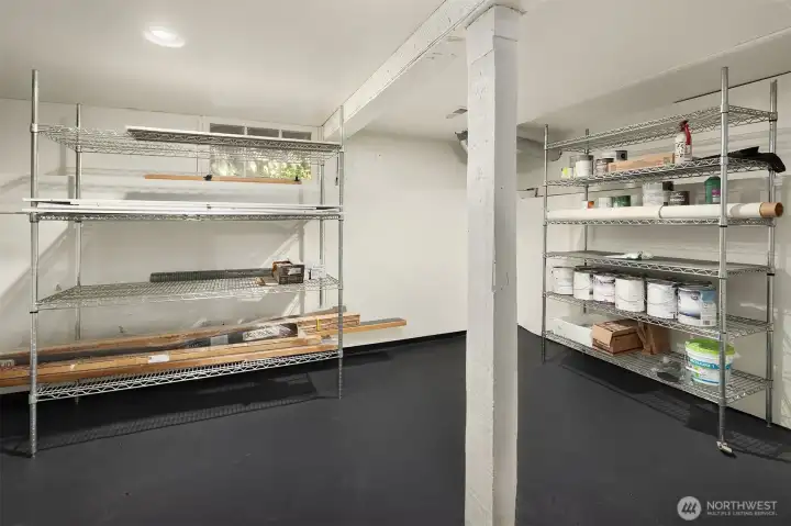 Lower level storage and future expansion opportunity!