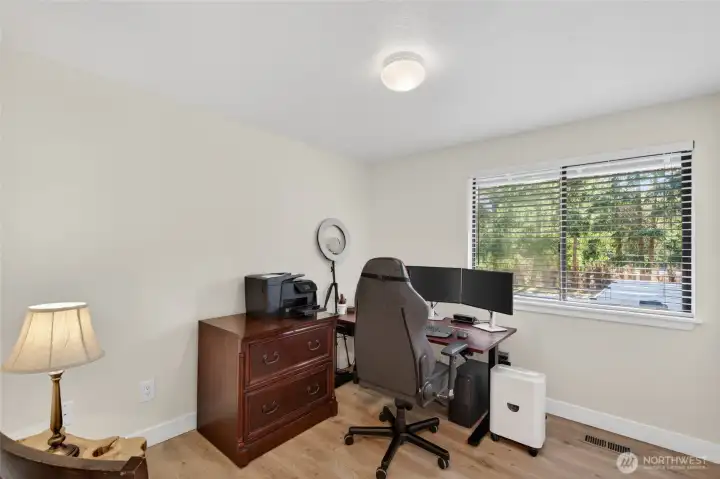 3rd bedroom, currently used as an office.