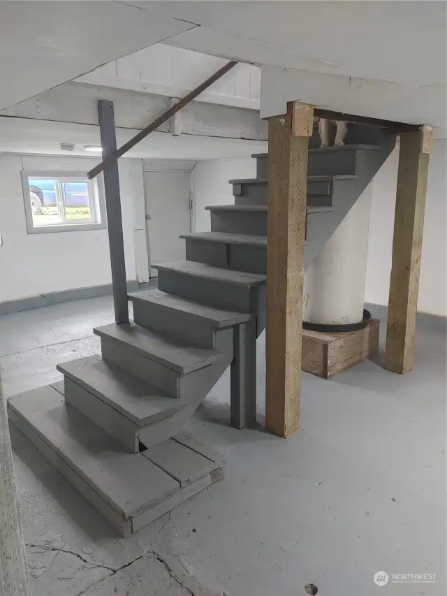 Basement stairs