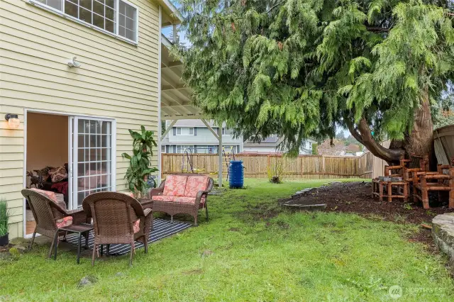 ~View of outside patio on lower level~
