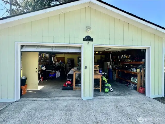 Two Car Garage