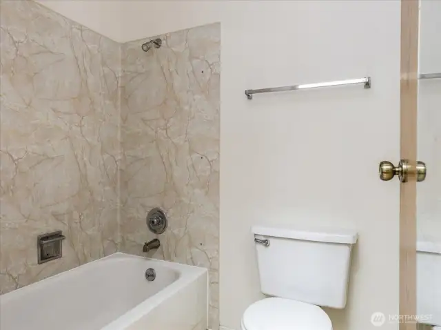 Upstairs hallway bathroom