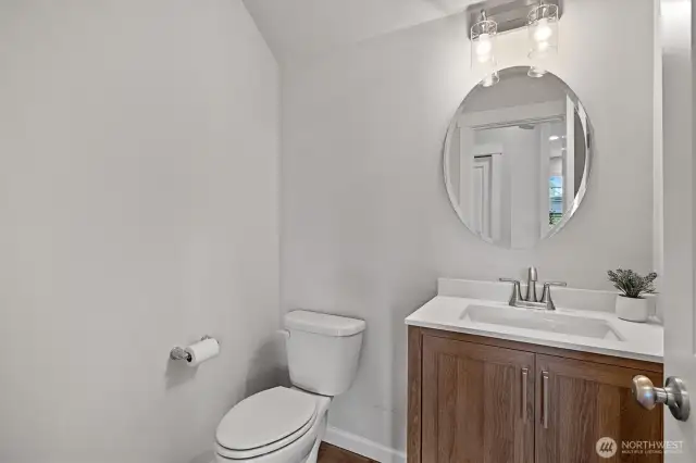 Powder bath downstairs