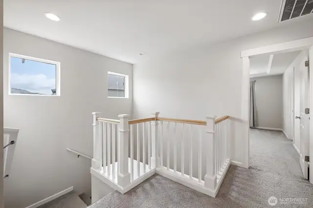 Upstairs landing