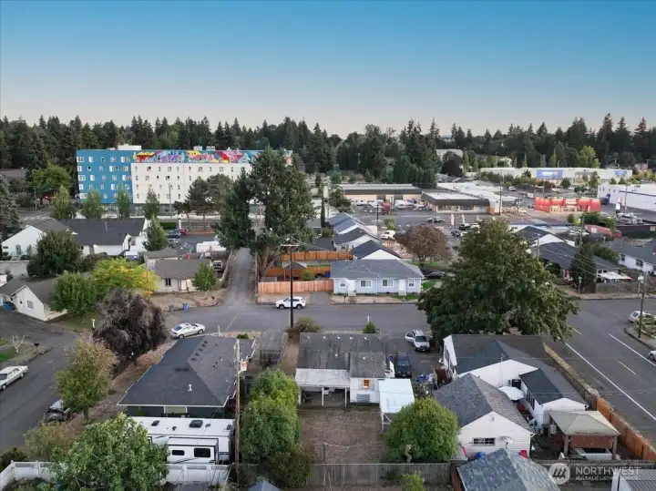 Aerial Photo, Viewing South