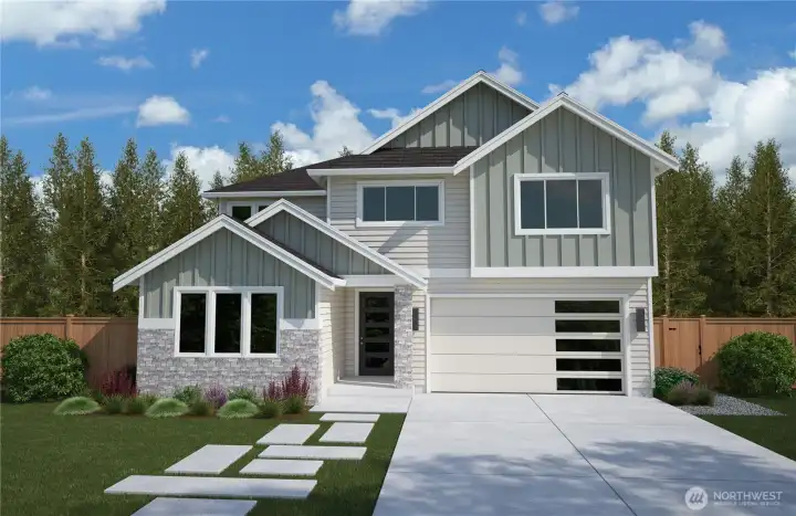 The Soundmark – Built for Modern Efficiency! At 2,711 sq. ft., this home features an open-concept layout with a seamless flow from the kitchen and great room to a covered patio. Flexible main-floor office (or 5th bedroom), 3-car garage, and upstairs loft add comfort and versatility.